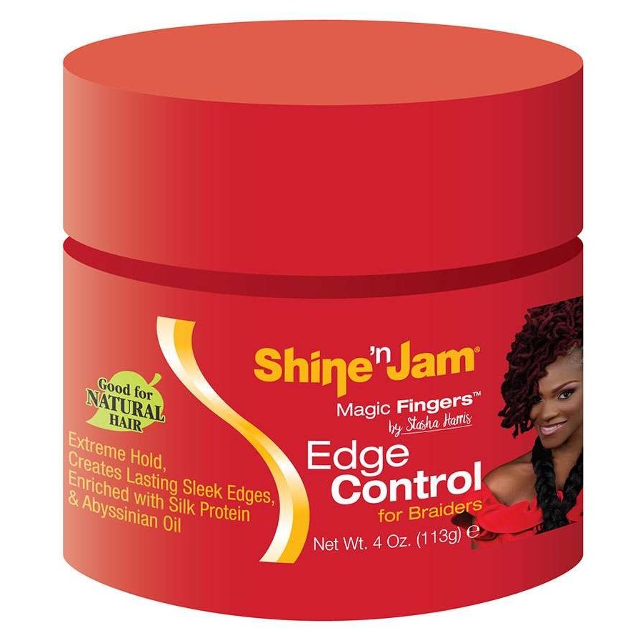 Ampro Shine-N-Jam Magic Fingers Edge Control 4oz Ampro Shine-N-Jam Magic Fingers Edge Control 4oz