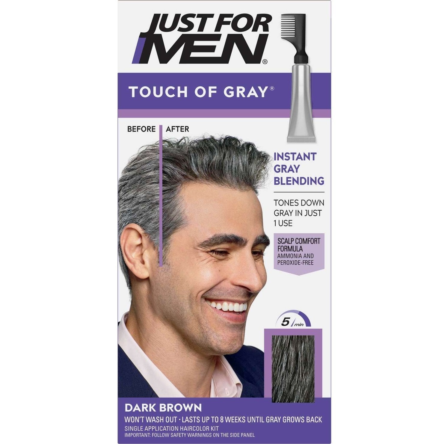 Just For Men Touch Of Gray Dark Brown Just For Men Touch Of Gray Dark Brown