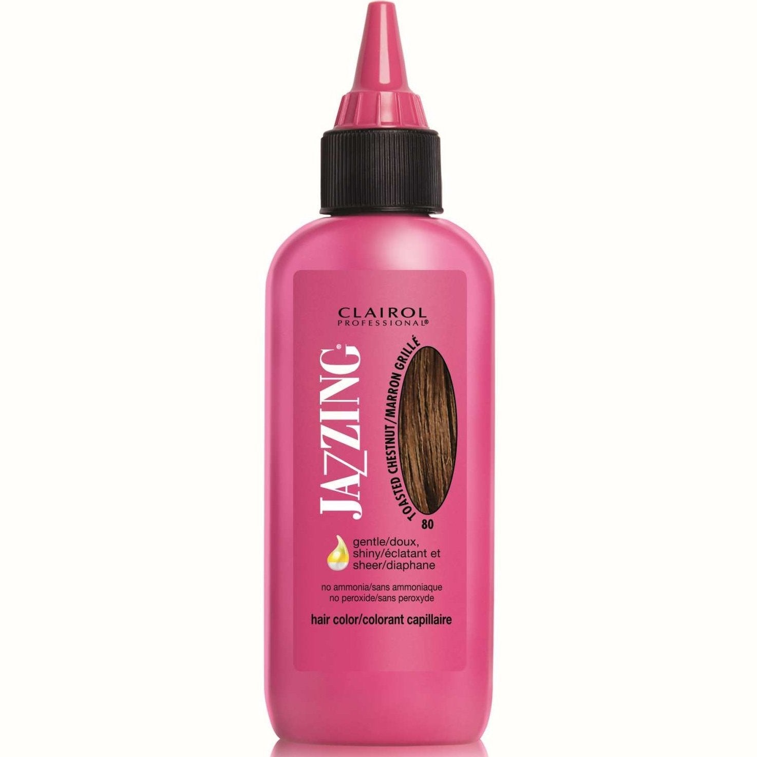 Jazzing Temporary Hair Color 80 Toasted Chestnut Jazzing Temporary Hair Color 80 Toasted Chestnut