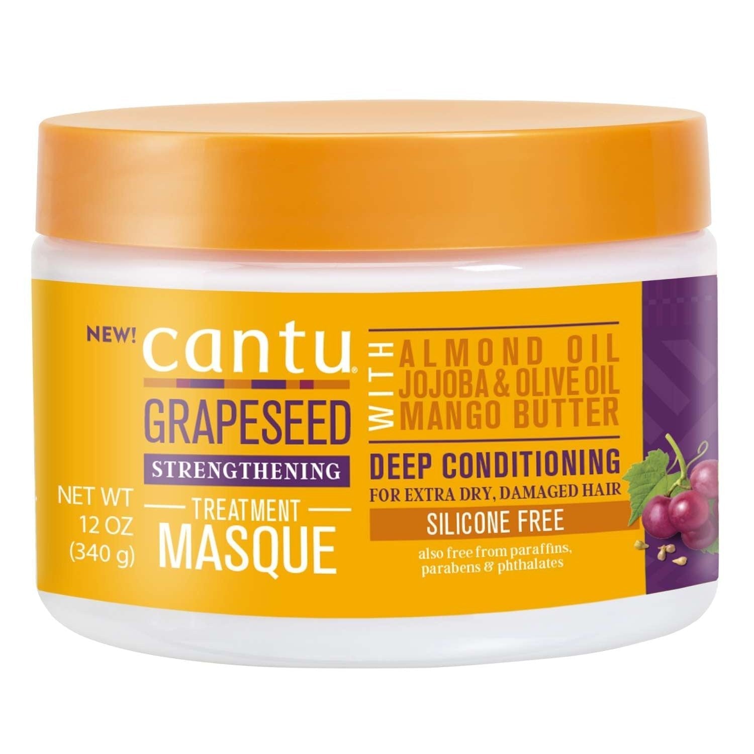 Cantu Grapeseed Strengthening Deep Conditioning Treatment Masque Cantu Grapeseed Strengthening Deep Conditioning Treatment Masque