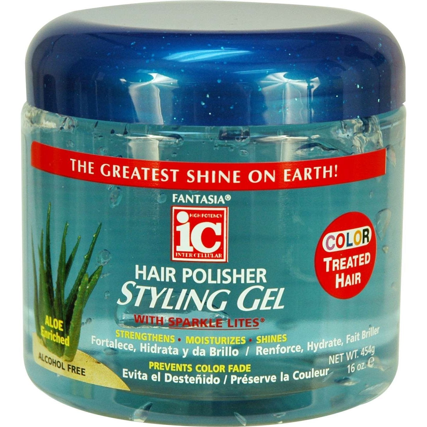 Fantasia Ic Styling Gel For Color Treated Hair Jar Fantasia Ic Styling Gel For Color Treated Hair Jar