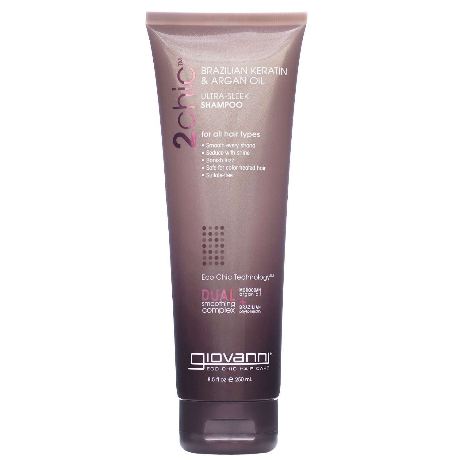 Giovanni 2Chic Brazilian Keratin Argan Oil Ultra-Sleek Shampoo Giovanni 2Chic Brazilian Keratin Argan Oil Ultra-Sleek Shampoo