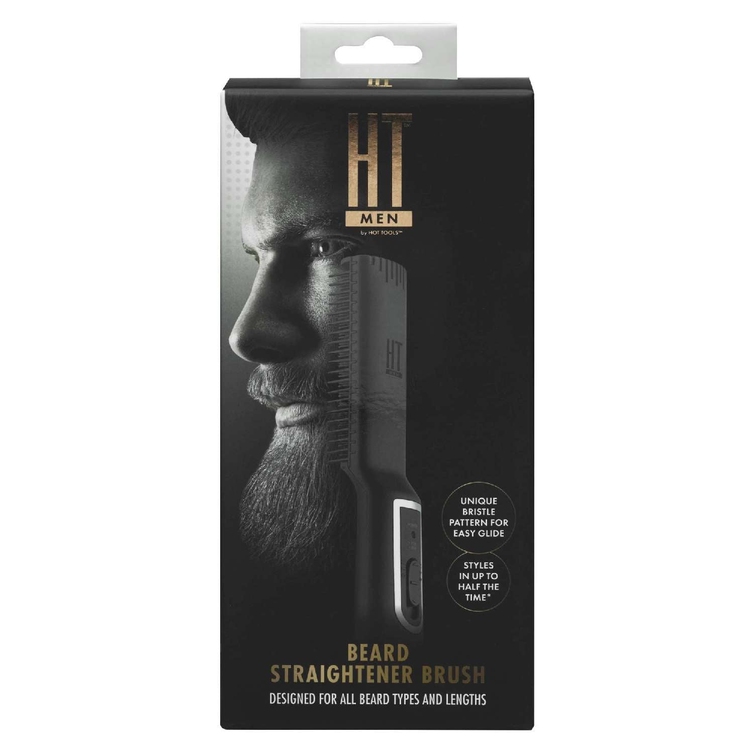 Hot Tools Mens Beard Straighten Brush Hot Tools Mens Beard Straighten Brush