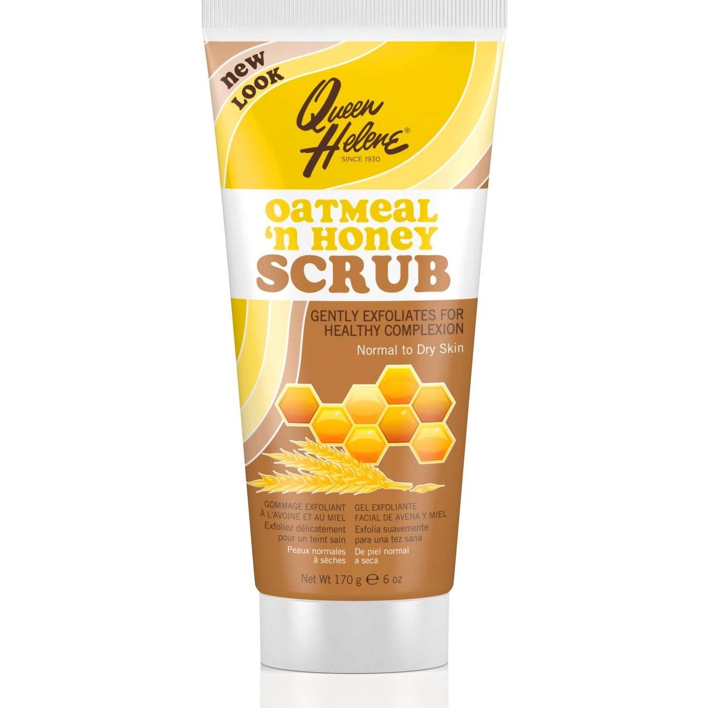 Queen Helene Oatmeal N Honey Facial Scrub Queen Helene Oatmeal N Honey Facial Scrub