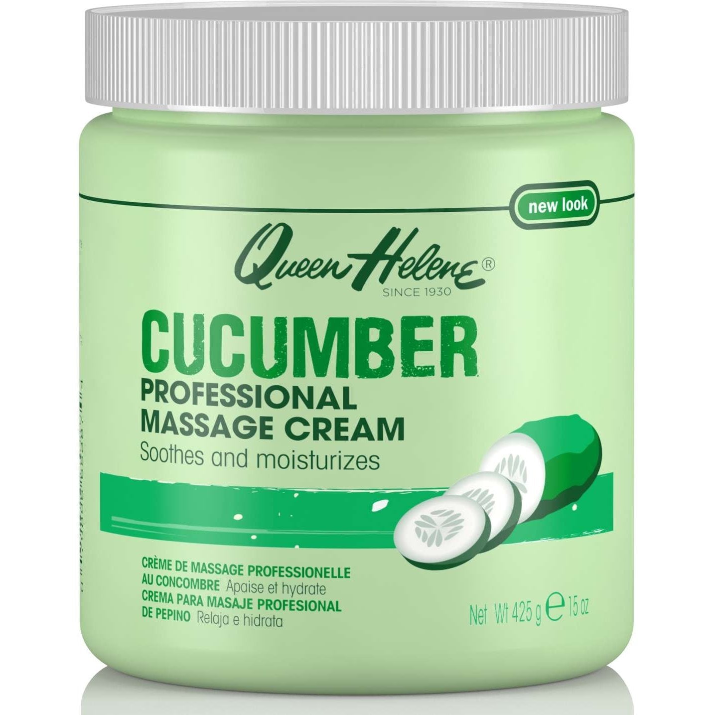 Queen Helene Cucumber Massage Cream Queen Helene Cucumber Massage Cream