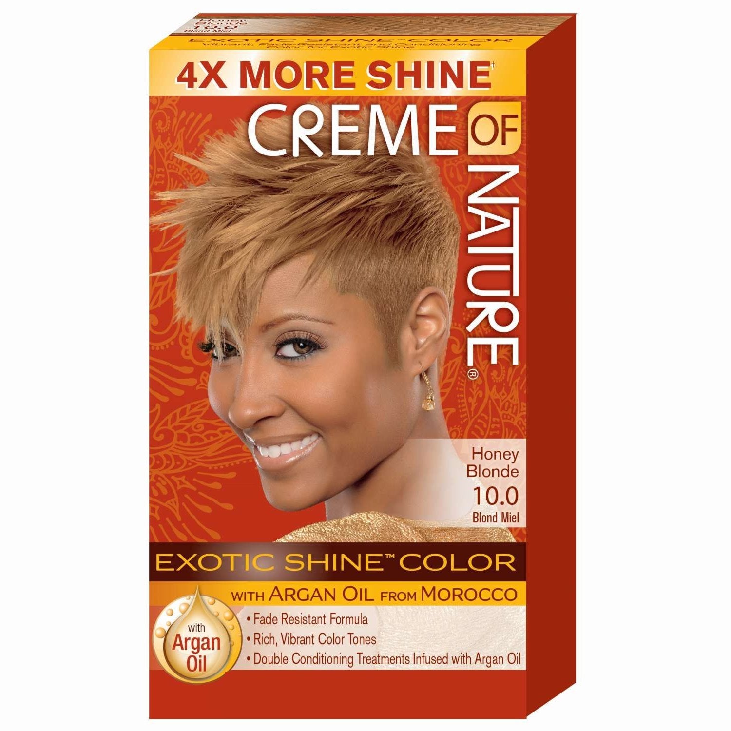 Creme Of Nature Exotic Gel Hair Color 10.0 Honey Blonde Creme Of Nature Exotic Gel Hair Color 10.0 Honey Blonde