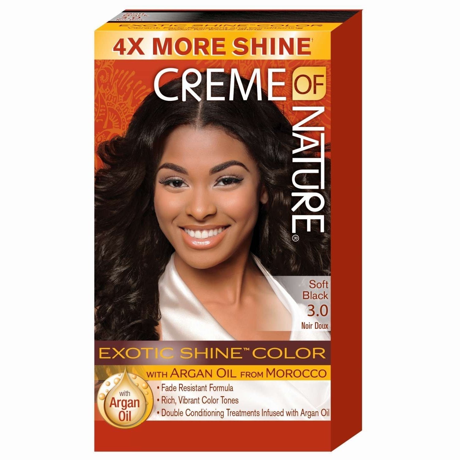 Creme Of Nature Exotic Gel Hair Color 03.00 Soft Black Creme Of Nature Exotic Gel Hair Color 03.00 Soft Black