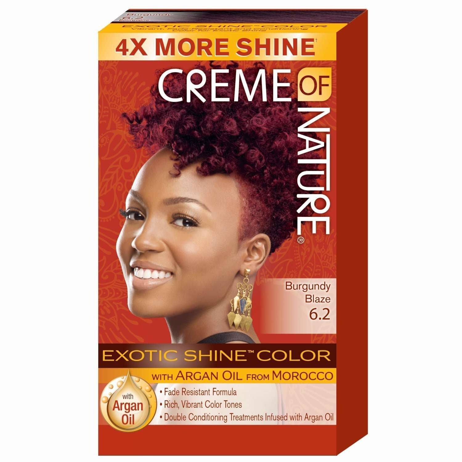 Cream Of Nature Gel 06.2 Burgundy Blaze Cream Of Nature Gel 06.2 Burgundy Blaze