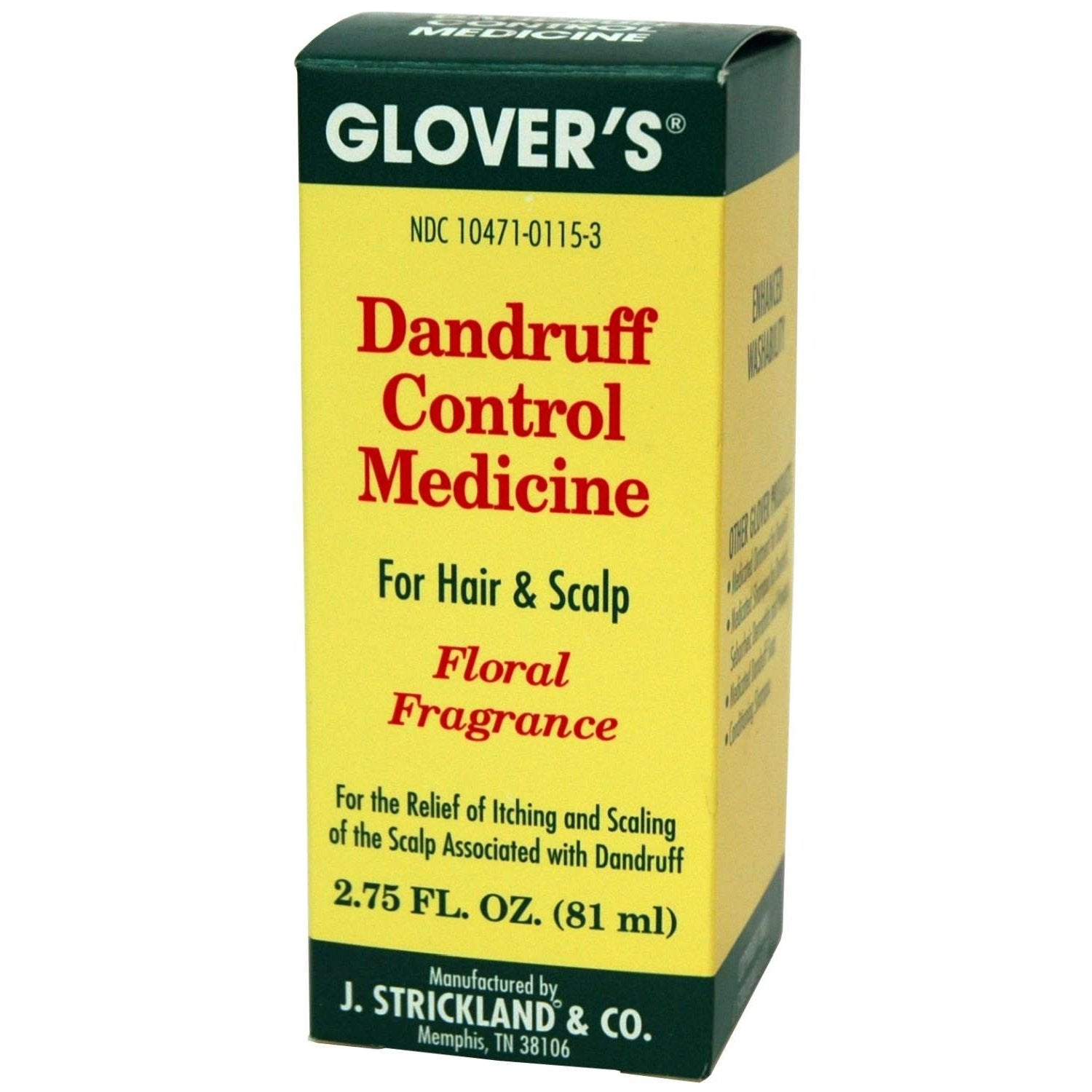 Glovers Dandruff Control Medicine Floral Fragrance Glovers Dandruff Control Medicine Floral Fragrance