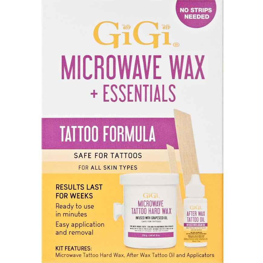 Gigi Tattoo Microwave Wax Essentials Kit