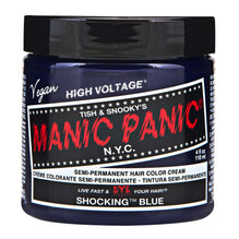 Manic Panic Semi Permanent Cream Hair Color - Shocking Blue 4 Oz