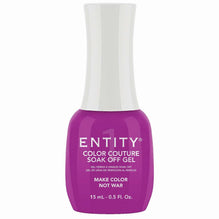 Entity Color Couture Soak Off Gel Make Color Not War 0.5 Fl Oz