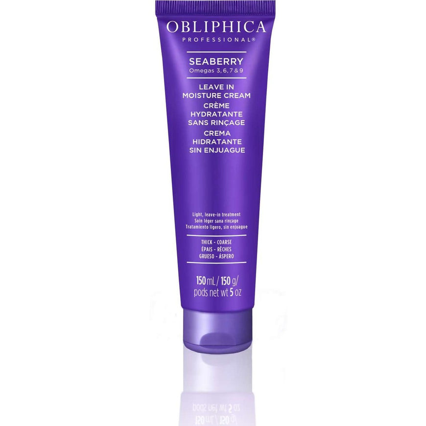 Obliphica Seaberry Leave In Moisture Cream 5 Oz