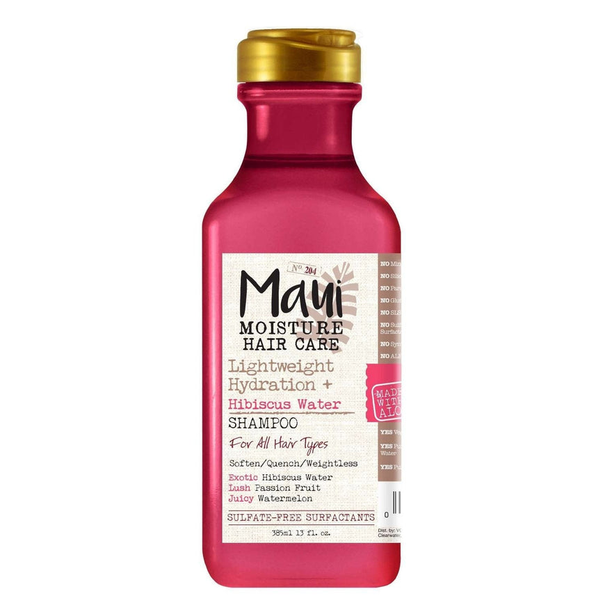 Maui Moisture Lightweight Hydration  Hibiscus Water Shampoo 13.0 Fl Oz