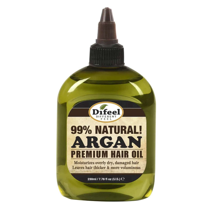 Difeel Sunflower Difeel Premium Natural Hair Oil - Argan Oil 7.78 Oz