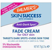 Palmers Skin Care Success Fade Cream Oily Skin Care