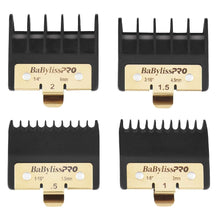 BabylissPro Premium Trimmer Guards 4 Comb Attachments