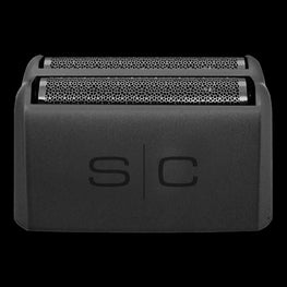 Gamma Plus Wireless Prodigy Silver Slick Replacement Foil Black Shaver