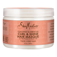 Shea Moisture Coconut  Hibiscus Curl  Shine Hair Masque